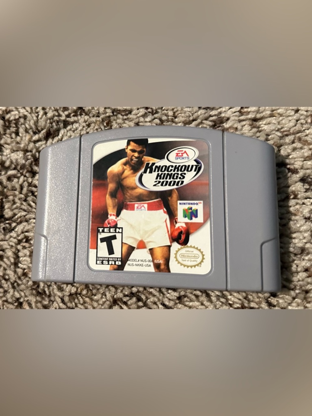 Knockout Kings 2000 Nintendo 64 Game